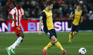 Temporada 13/14. Liga BBVA. Almería - Atlético de Madrid. 